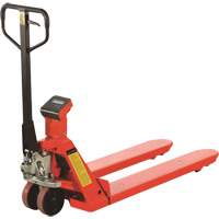 Eco Weigh-Scale Pallet Truck, 45" L x 22.5" W, 4400 lbs. Cap. Sidevic Inc.