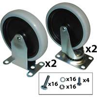 Utility Cart Caster Kit Sidevic Inc.