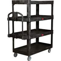 Heavy-Duty Ergo Utility Cart, 4 Tiers, 24-1/4" x 62-2/5" x 54-1/10", 700 lbs. Capacity Sidevic Inc.