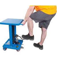 Hydraulic Work Table, 18" L x 18" W, Steel, 500 lbs. Capacity Sidevic Inc.