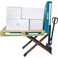 Manual Scissor Skid Lift, 45-1/4" L x 20-1/4" W, Steel, 3300 lbs. Capacity Sidevic Inc.