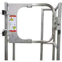 EdgeHalt&reg; Ladder Safety Gate, 20-7/8" H x 30"- 40" W Sidevic Inc.