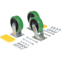 H Series Self-Dumping Hopper Caster Kit Sidevic Inc.
