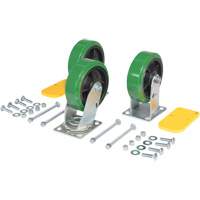 H Series Self-Dumping Hopper Caster Kit Sidevic Inc.