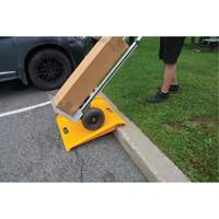 Portable Poly Hand Truck Curb Ramp, 1000 lbs. Capacity, 27" W x 27" L Sidevic Inc.