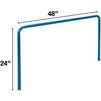 24" x 48" Upright Bracket for Panel Truck Sidevic Inc.