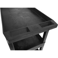 Tub Cart, 3 Tiers, 35-1/4" x 36-1/4" x 18", 300 lbs. Capacity Sidevic Inc.