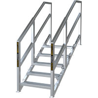 Escalier Smartstairs t&eacute;lescopique &agrave; 3-5 marches en aluminium Sidevic Inc.
