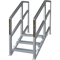Escalier Smartstairs t&eacute;lescopique &agrave; 3-5 marches en aluminium Sidevic Inc.