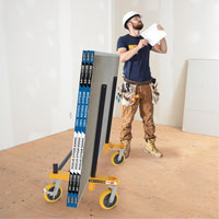 Buildman H-Cart Multi-Use Drywall Cart Sidevic Inc.