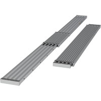 Planche de travail t&eacute;lescopique, 156" la x 12" pr, Capacit&eacute; de 250 lb, D&eacute;mont&eacute; Sidevic Inc.