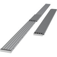 Planche de travail t&eacute;lescopique, 204" la x 12" pr, Capacit&eacute; de 250 lb, D&eacute;mont&eacute; Sidevic Inc.
