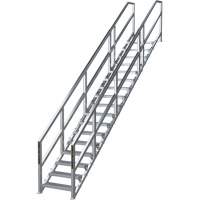 Syst&egrave;me d'escalier modulaire pour la construction de 17-21 marches SmartStairs, 157-1/2" ha Sidevic Inc.