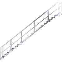 Syst&egrave;me d'escalier modulaire pour la construction de 17-21 marches SmartStairs, 157-1/2" ha Sidevic Inc.