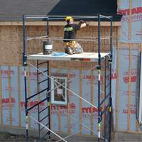 Complete Scaffold Tower with Casters, 69-1/2" D x 178" H Sidevic Inc.