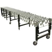 Convoyeur extensible, 18" la x 12' lo, Capacit&eacute; de 200 lb par pi lin. Sidevic Inc.