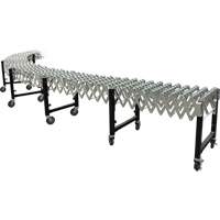 Convoyeur extensible, 18" la x 12' lo, Capacit&eacute; de 200 lb par pi lin. Sidevic Inc.