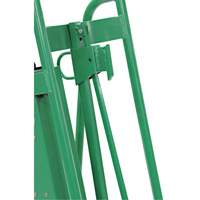 Powered Drum Hand Truck with Pneumatic Wheels Sidevic Inc.