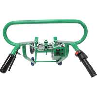 Powered Drum Hand Truck with Pneumatic Wheels Sidevic Inc.