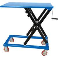 Manual Scissor Lift Table, 37-3/8" L x 23-5/8" W, Steel, 660 lbs. Capacity Sidevic Inc.