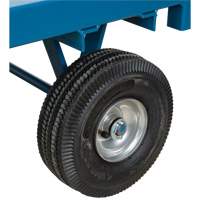 Chariot de ramassage &agrave; plateforme pour l'ext&eacute;rieur, 24" la x 48" la x Capacit&eacute; 1000 lb Sidevic Inc.
