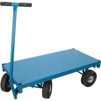 Chariot de ramassage &agrave; plateforme pour l'ext&eacute;rieur, 24" la x 48" la x Capacit&eacute; 1000 lb Sidevic Inc.