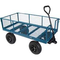 Wagon avec c&ocirc;t&eacute;s rabattables, 24" la x 48" la x Capacit&eacute; 800 lb Sidevic Inc.