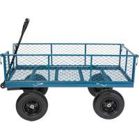 Wagon avec c&ocirc;t&eacute;s rabattables, 24" la x 48" la x Capacit&eacute; 800 lb Sidevic Inc.