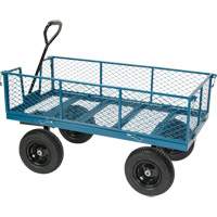 Wagon avec c&ocirc;t&eacute;s rabattables, 24" la x 48" la x Capacit&eacute; 800 lb Sidevic Inc.