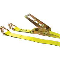 Tendeur d'arrimage pour treuil, Crochet en J, 30' , 3" , Charge d'utilisation max. 5400 lb (2449 kg) Sidevic Inc.