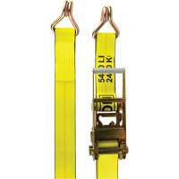 Tendeur d'arrimage pour treuil, Crochet en J, 30' , 3" , Charge d'utilisation max. 5400 lb (2449 kg) Sidevic Inc.
