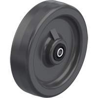 Solid Black Phenolic Wheels Sidevic Inc.