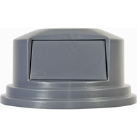 Couvercles ronds Brute, Couvercle bomb&eacute;, Plastique/Poly&eacute;thyl&egrave;ne, Convient aux contenants 26-1/2" dia. Sidevic Inc.