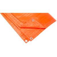 Insulated Tarps, Polyethylene, Orange, 20' x 12' x 8 mils Sidevic Inc.
