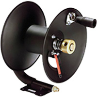 High Pressure Carry Handle Hose Reel, 100', Steel Sidevic Inc.