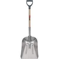 #8 Grain Scoop Shovel, Wood, Aluminum Blade, D-Grip Handle, 29" Length Sidevic Inc.