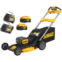 2X20V MAX* XR&reg; 21 in. Brushless Cordless RWD Lawn Mower Kit, Self-Propelled Walk-Behind, Battery Powered, 21" Cutting Width Sidevic Inc.