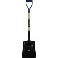 Square Point Shovel, Hardwood, Tempered Steel Blade, D-Grip Handle, 41-1/2" Long Sidevic Inc.