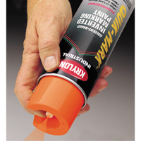 Peinture de marquage industrielle invers&eacute;e &agrave; base de solvant Quik-Mark, 17 oz, Canette a&eacute;rosol Sidevic Inc.