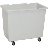 Mini Starcart Box Truck, Polyethylene, 33" L x 19" W x 28" H, 6 cu. ft. Volume, 200 lbs. Capacity Sidevic Inc.