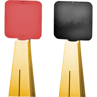 Traffic Cone Lock-In Sign Sidevic Inc.