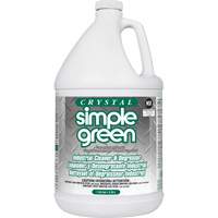 Crystal Simple Green&reg; Industrial Cleaner & Degreaser, 1 gal., Jug Sidevic Inc.