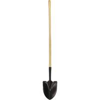 Pelle ronde, Lame Acier durci, Bois, Manche Droit Sidevic Inc.