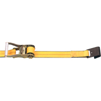 Ratchet Straps, Flat Hook, 2" W x 30' L, 3335 lbs. (1513 kg) Working Load Limit Sidevic Inc.