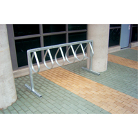 Style Bicycle Rack, Galvanized Steel, 12 Bike Capacity Sidevic Inc.