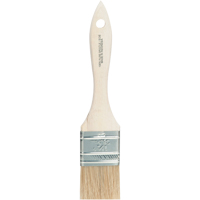 Chip Paint Brush, White China, Wood Handle, 1-1/2" Width Sidevic Inc.
