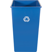 Recycling Station Container , Bulk, Plastic, 35 US gal. Sidevic Inc.