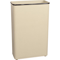 Rectangular Waste Basket, 96 Quarts, Steel Sidevic Inc.