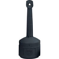 Smokers Cease-Fire&reg; Cigarette Butt Receptacle, Free-Standing, Plastic, 4 US gal. Capacity, 38-1/2" Height Sidevic Inc.