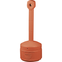 Smokers Cease-Fire&reg; Cigarette Butt Receptacle, Free-Standing, Plastic, 1 US gal. Capacity, 30" Height Sidevic Inc.